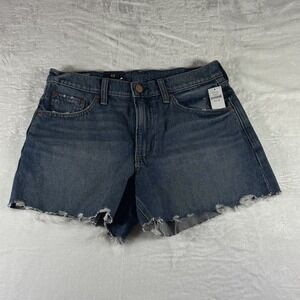 GAP 4" High Rise Stride Denim Shorts Loose / No Strech - Size 27 NWT!!